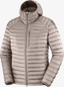 Salomon Elixir Micro Down Hooded Funktionsjacke iron (Herren)