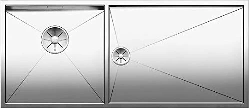 Blanco Zerox 400/550-T-IF InFino Einbau Becken links edelstahl