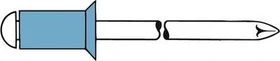 Gesipa A2 Edelstahl Senkkopf 120° Blindniete 5x8mm, 500 Stück