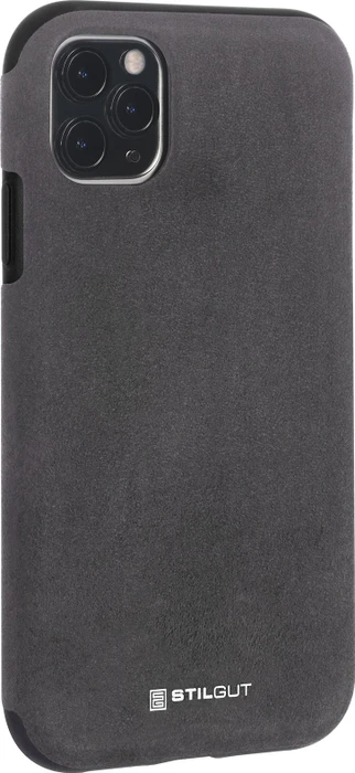 Stilgut Alcantara Cover für Apple iPhone 11 Pro Max