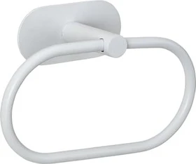 Wenko Turbo-Loc Handtuchring Mod. Orea weiß matt
