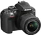 Nikon D3300 schwarz mit Objektiv AF-P DX 18-55mm 3.5-5.6 G VR und AF-S DX 55-200mm 4.0-5.6 G ED II VR Vorschaubild