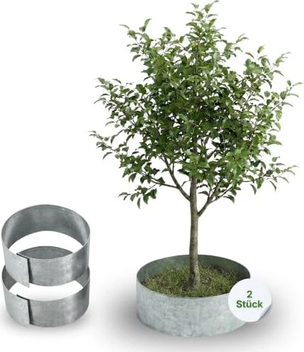 Bellissa 13 M Stahl Rasenkante Kreis 13x40cm
