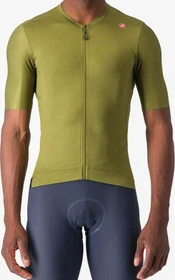 Castelli Espresso Trikot kurzarm sage/electric lime (Herren)