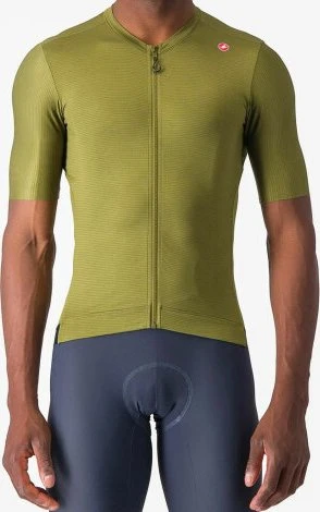 Castelli Espresso Trikot kurzarm sage/electric lime (Herren)