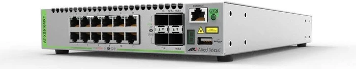 Allied Telesis CentreCOM XS900MX Desktop 10G Managed Switch, 12x RJ-45, 4x SFP+