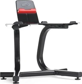BowFlex SelectTech mit Mediengestell Hantelablage