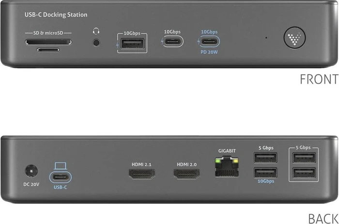 PureLink Vuelogic 14-in-1 USB-C Docking Station, USB4 [Buchse]