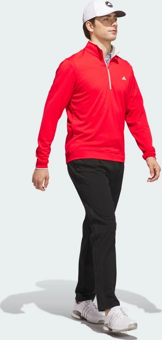 adidas Lightweight Half-Zip Pullover pure ruby (Herren)