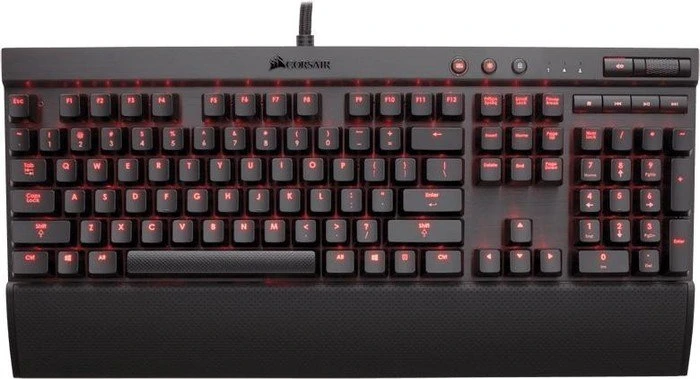 Corsair Gaming K70, Red LED, New Logo, MX RED, USB, ES
