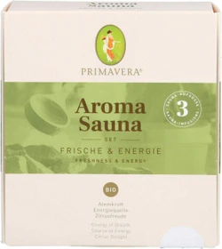 Primavera Bio Aroma Sauna Frische & Energie Geschenkset