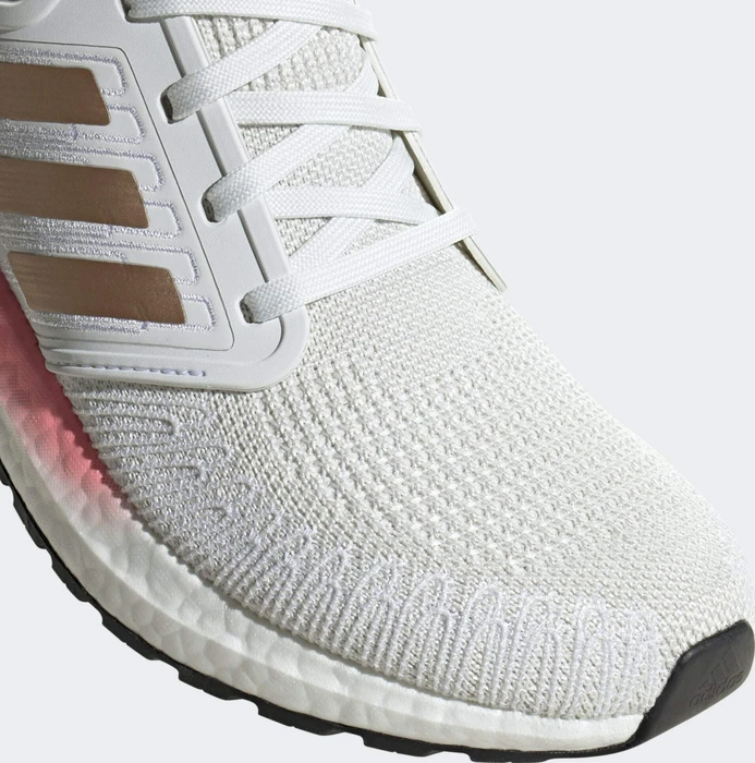 adidas Ultraboost 20 crystal white/copper metallic/light flash red (Damen)