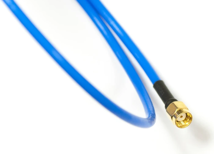 MikroTik Flex-guide, Koaxialkabel, RP-SMA, blau, 0.5m