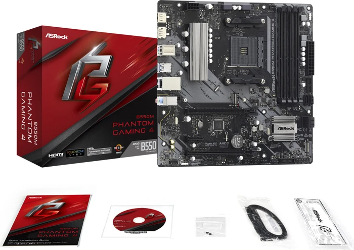 ASRock B550M Phantom Gaming 4 (AMD AM4)