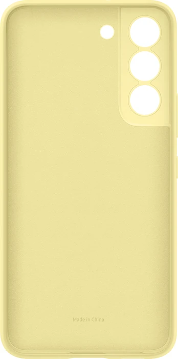 Samsung Silicone Cover für Galaxy S22 Butter Yellow