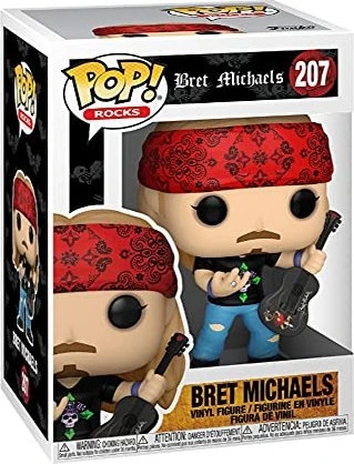 FunKo Pop! Rocks - Bret Michaels - Bret Michaels (verschiedene Ausführungen)