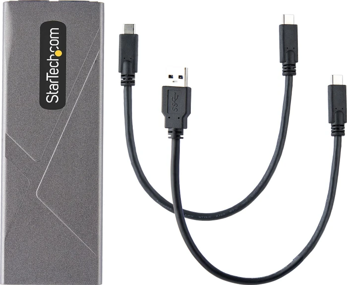 StarTech externes Gehäuse M.2 PCIe/SATA NVMe SSD, USB-C 3.1