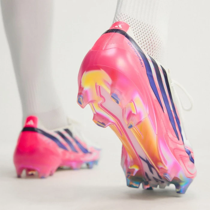 adidas F50 Hyperfast Elite FG cloud white/solar purple/solar turbo