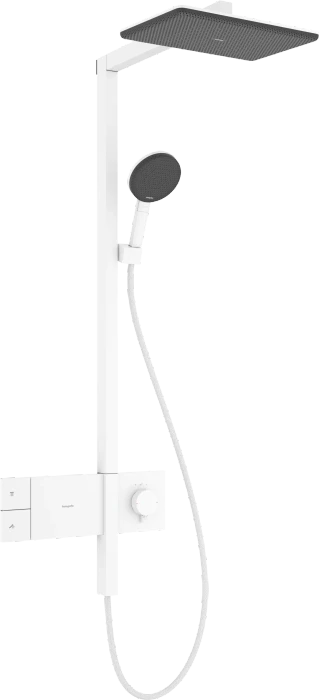 Hansgrohe Raindance Alive Q Showerpipe 210/340 1jet mit ShowerSelect Comfort mattweiß