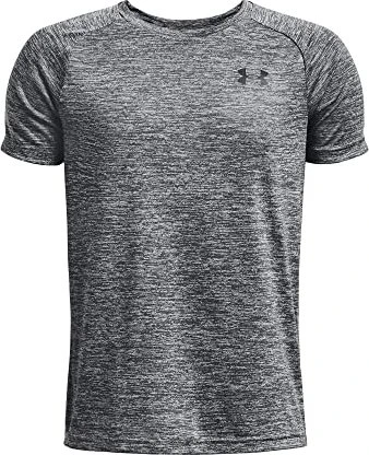 Under Armour Tech 2.0 Funktionsshirt kurzarm pitch gray/black (Junior)