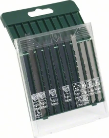 Bosch DIY Stichsägeblatt-Set, 10-tlg.