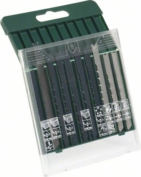 Bosch DIY Stichsägeblatt-Set, 10-tlg.
