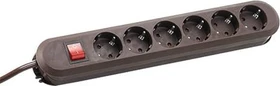 Bachmann Smart mit Schalter, 6-fach, 1.5m, braun