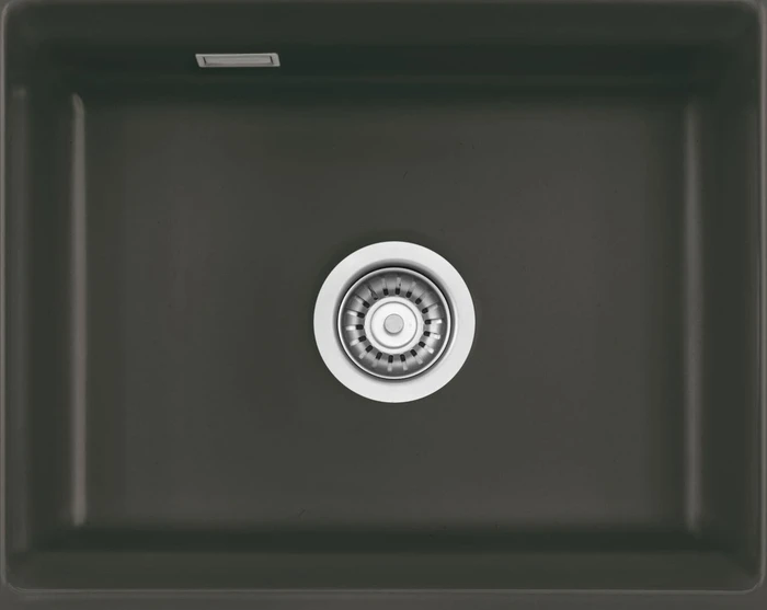 systemceram Kara 50 U/g Unterbau Becken mittig schiefer