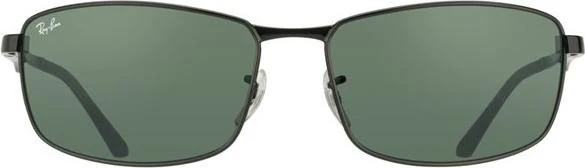 Ray-Ban RB3498 61mm schwarz/grün