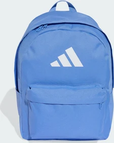 adidas Classic 3-Streifen Logo Rucksack blue fusion/white