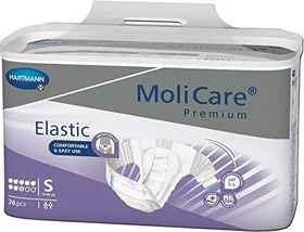 Hartmann MoliCare Premium Elastic 8 Tropfen Schutzhose Größe S, 78 Stück (3x 26 Stück)