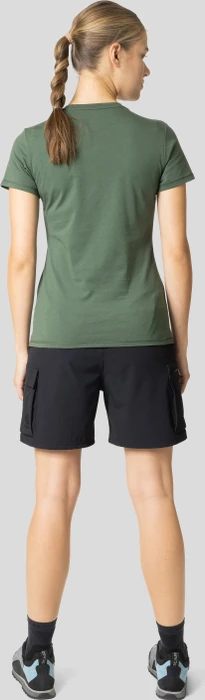 Odlo Kumano Funktionsshirt kurzarm camping green (Damen)