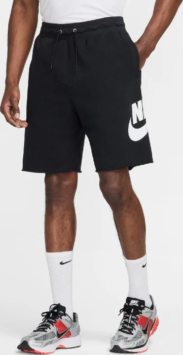 Nike Club French Terry Alumni Hose kurz schwarz/weiß (Herren)