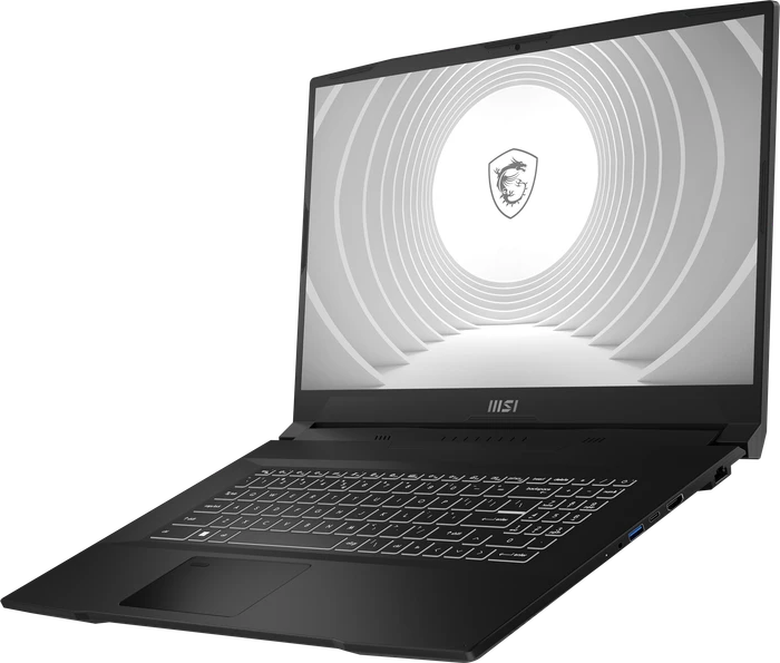 MSI CreatorPro M17 A12UJS-206, Core Black, Core i7-12700H, 32GB RAM, 1TB SSD, RTX A2000, DE
