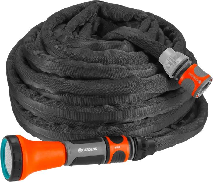 Gardena Textilschlauch Liano Schlauchset 13mm, 10m