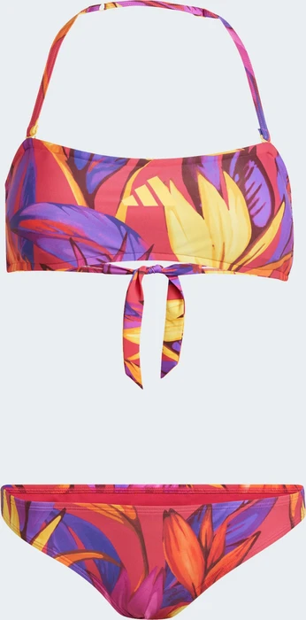 adidas x FARM Rio Neckholder Bikini-Set bold pink/semi spark (Damen)