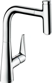 Hansgrohe Talis Select S 220 ausziehbar edelstahloptik