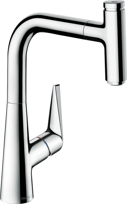 Hansgrohe Talis Select S 220 ausziehbar edelstahloptik