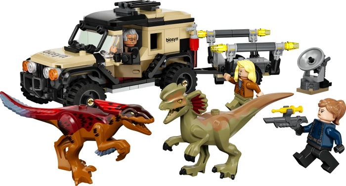 LEGO Jurassic World - Pyroraptor & Dilophosaurus Transport