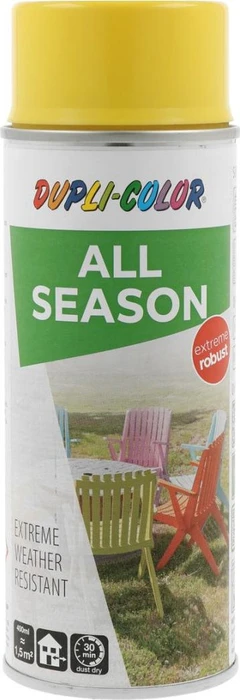 Dupli-Color All Season Kunstharzlack-Spray RAL 1018 zinkgelb, 400ml