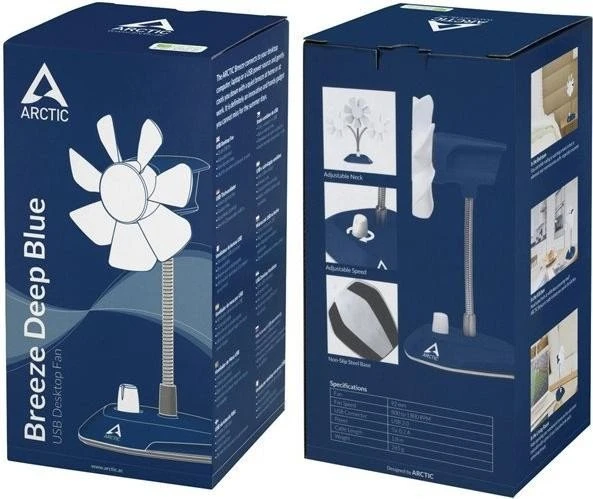 ARCTIC Breeze Color Tischventilator deep blue