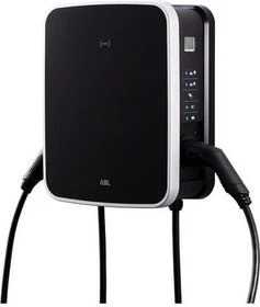 ABL eMH3 Twin Master+ 22kW mit Ladekabel reev Dashboard Basic, 6m Ladekabel