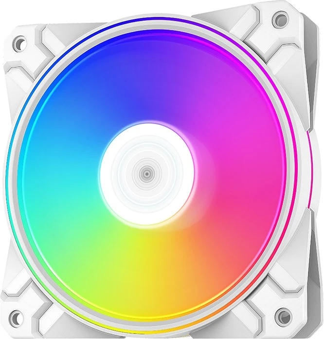 DeepCool CF120 Plus WH, LED-Steuerung, Lüftersteuerung, 120mm