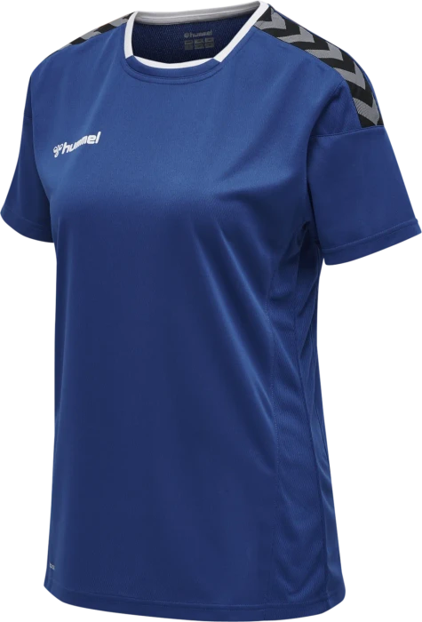 hummel Authentic Poly Jersey Funktionsshirt kurzarm true blue (Damen)