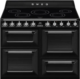 Smeg Victoria TR4110IBL2 Dreifach-Elektroherd mit Induktionskochfeld