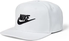Nike Dri-FIT Pro strukturierte Futura Kappe white/wolf grey/black