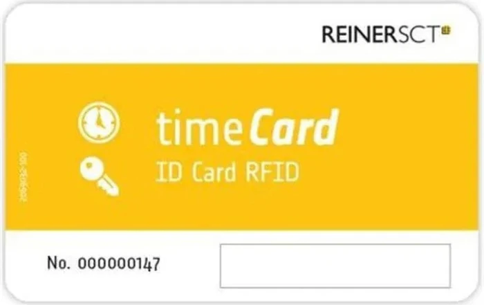 ReinerSCT timeCard RFID Premium Karten 10 Stück (ev3) RFID Karten-Mitarbeiterausweise ohne Mitarbeiterlizenzen (2749600-561)