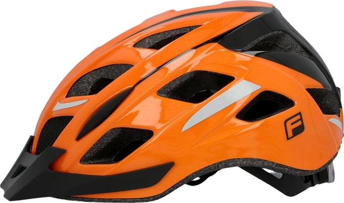 Fischer Urban Sport Helm orange/schwarz
