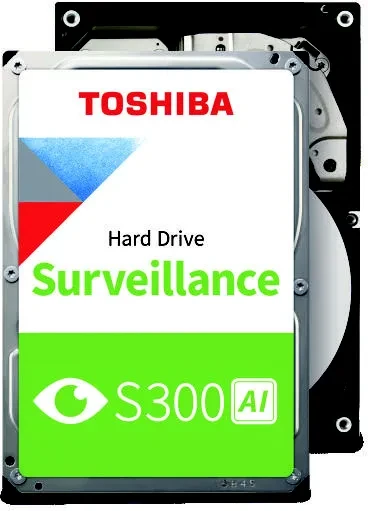 Toshiba S300 AI Surveillance 8TB, 24/7, 512e / 3.5" / SATA 6Gb/s