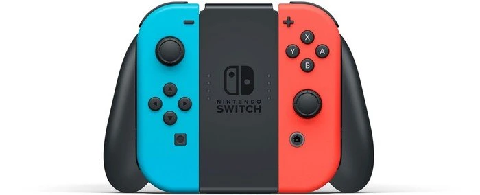 Nintendo Switch schwarz/blau/rot